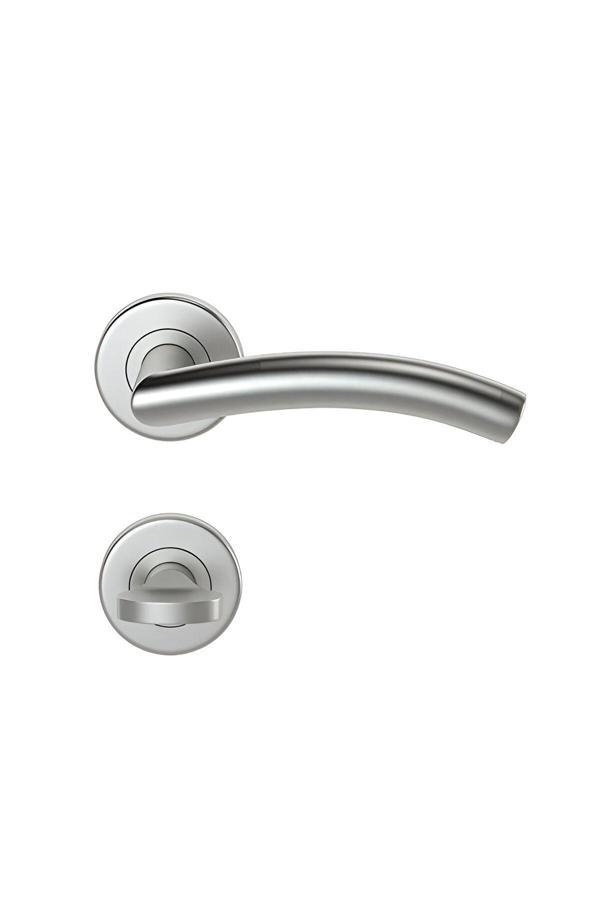 Hızır Condi Wc Kapı Kolu – Paslanmaz Çelik, Kolay Montaj, Wc Kapı Kolu 101E Wc (1 Takım-Arka Ve Ön) - Image 1