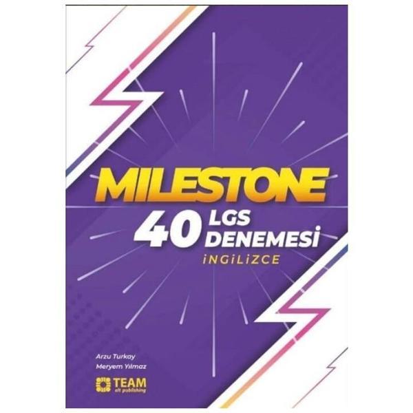 Team Elt Publishing 8. Sınıf Mılestone Lgs Deneme Sınavı Yeni Nesil Sorular 40 Adet  - Team Elt Publishing - Image 1