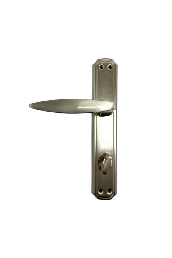 Yüksel Yağmur Inox Wc Kapı Kolu – Tuvalet & Banyo Için, Kilitli, (1 Takım-Arka Ve Ön) Sağ Yön - Image 1