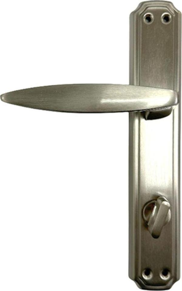 Yüksel Yağmur Inox Wc Kapı Kolu – Tuvalet & Banyo Için, Kilitli, (1 Takım-Arka Ve Ön) Sağ Yön - Image 1