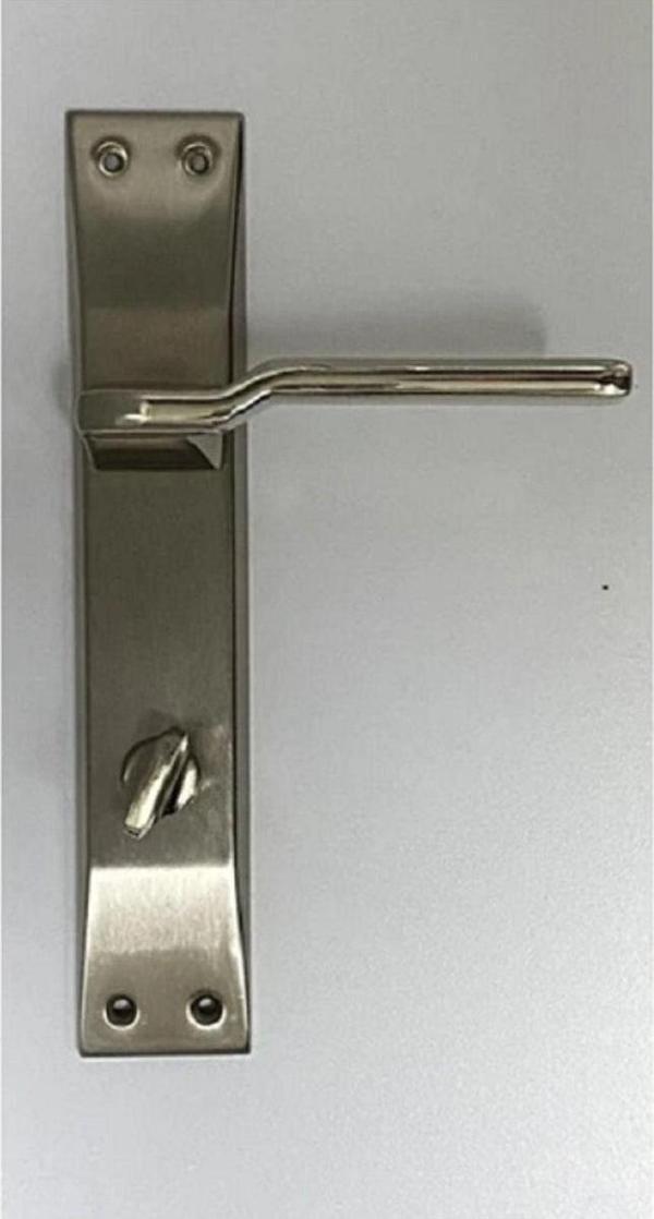 Hira Riva Bilge Nikel-Saten Wc Kapı Kolu - Image 1