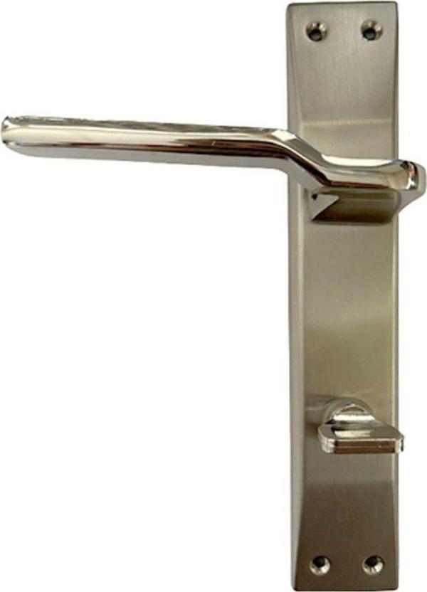 Hira Riva Bilge Wc Kapı Kolu – Tuvalet & Banyo Için, Kilitli (1 Takım-Arka Ve Ön) Sağ Yön - Image 1