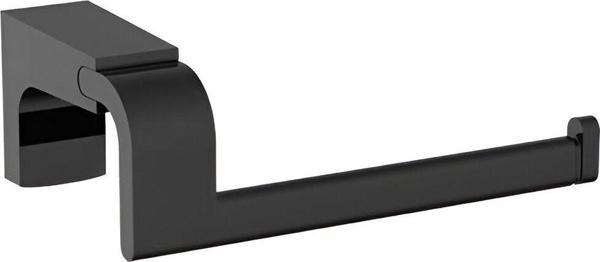 Csk Galaxy Black Açık Tuvalet Kağıtlığı Paslanmaz, Şık Ve Dayanıklı Banyo Aksesuarı - Image 1