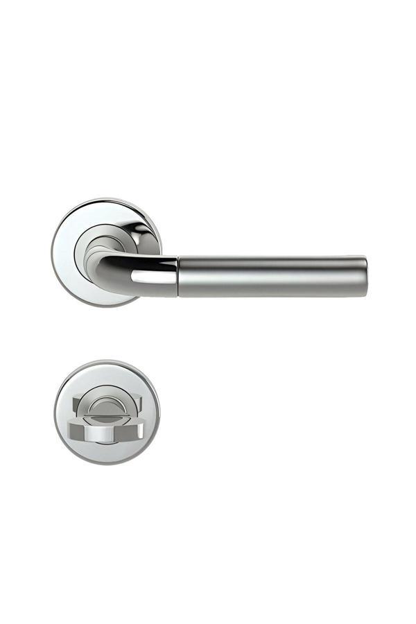 Hızır Condi Wc Kapı Kolu – Paslanmaz Çelik, Kolay Montaj, Wc Kapı Kolu 203 Wc (1 Takım-Arka Ve Ön) - Image 1