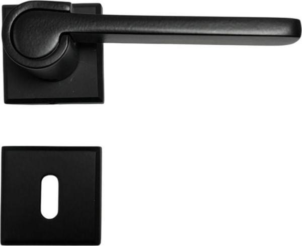 Armax Leon Closeed Siyah Oda Kapı Kolu-Kolay Montaj, Iç Kapı Kolu, Modern Kapı Kolu (1 Takım) - Image 1