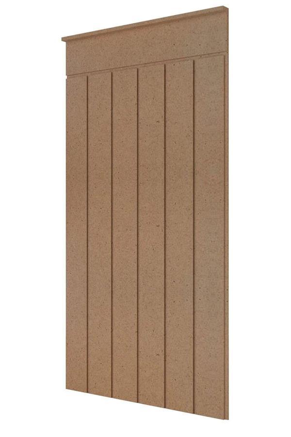 Kaliteplus Kalite Dekoratif Duvar Paneli ( 54 X 105 Cm ) Boyanabilir Ahşap Ham Mdf Duvar Panel - Image 1