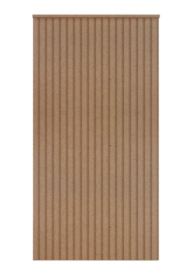 Wood Life Dekoratif Duvar Paneli 54 X 102 Cm Boyanabilir Ahşap (4Mm) Ham Mdf Duvar Paneli - Image 1