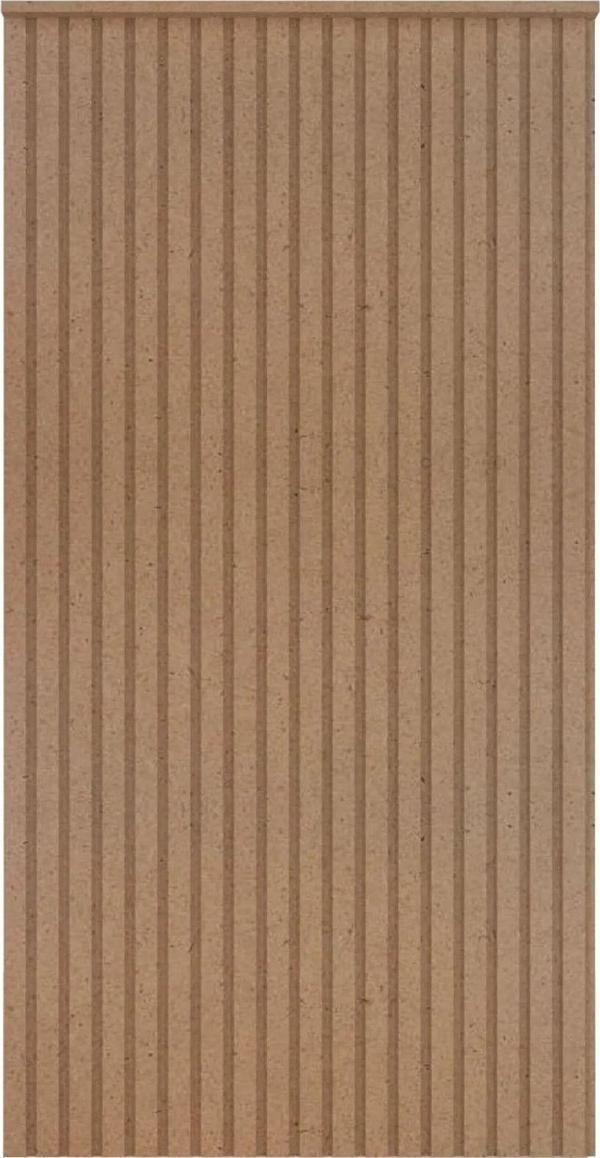 Wood Life Dekoratif Duvar Paneli 54 X 102 Cm Boyanabilir Ahşap (4Mm) Ham Mdf Duvar Paneli - Image 1