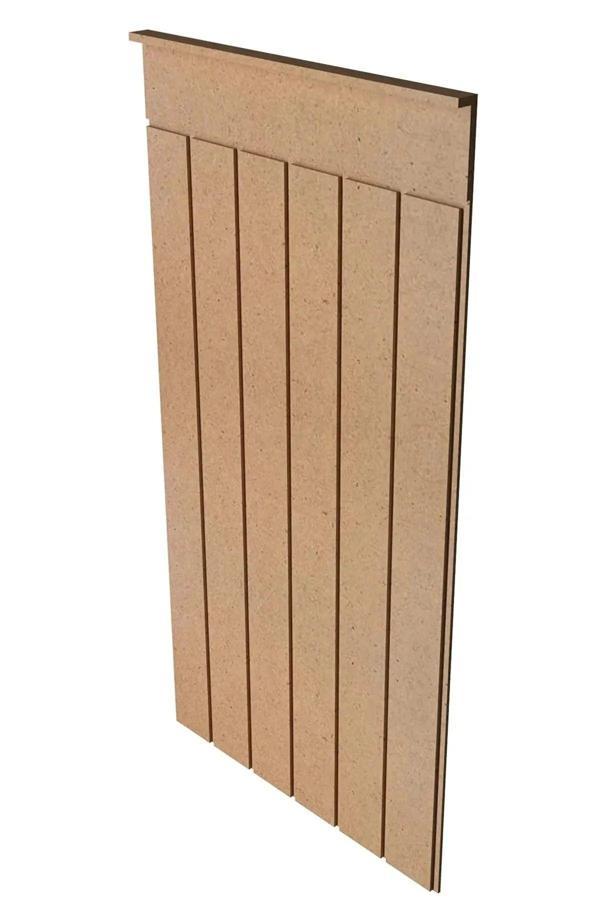 Decocraft Dekoratif Duvar Paneli, Boyanabilir, Ahşap Ham Mdf Duvar Paneli (4Mm) - Image 1