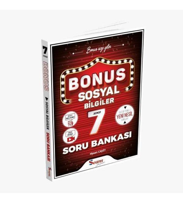 Seans Yayınları 7. Sınıf Sosyal Bilgiler Bonus Soru Bankası - Seans Yayınları - Image 1