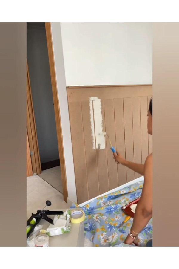 Trend Konsept Dekoratif, Duvar Çıtası, Ahşap Duvar Paneli, Boyanabilir, 4Mm Ham Mdf, 36X102 (1 Adet) - Image 1