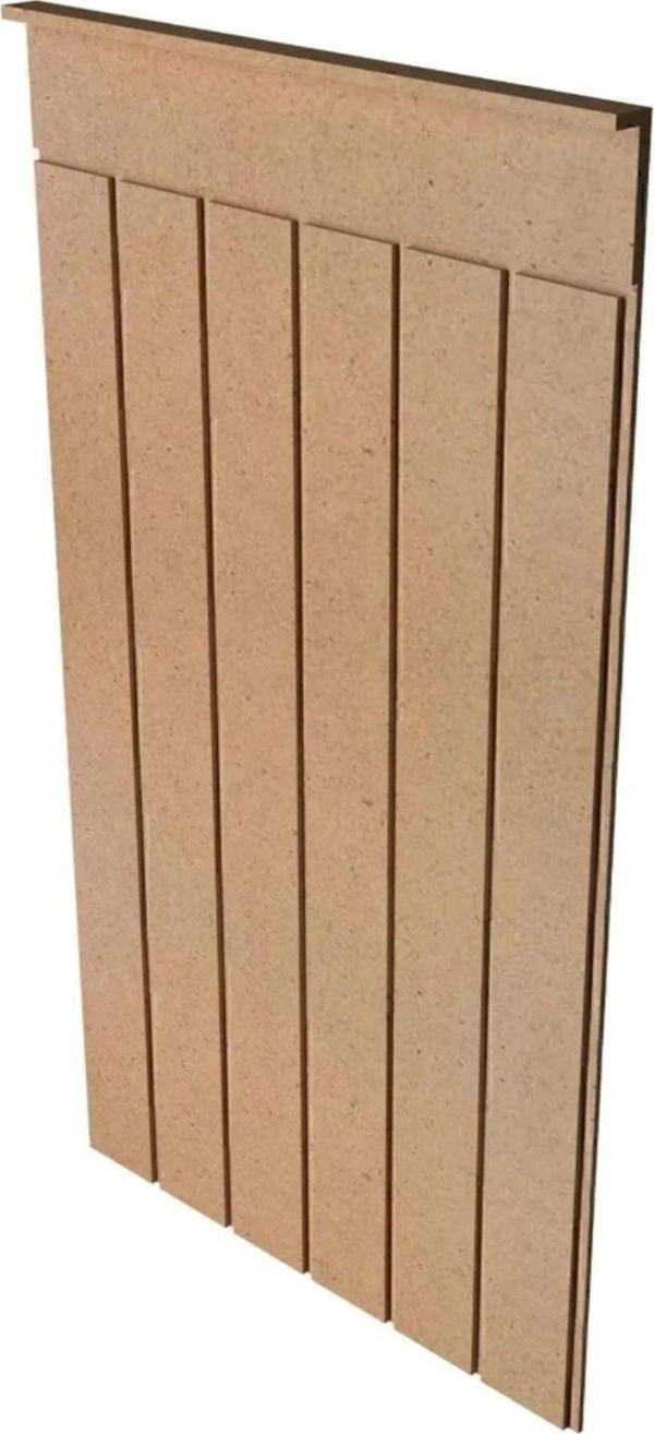 Hmc Decor Boyanabilir Cnc Işlemeli Duvar Paneli Mdf 102×54Cm(6Mm) - Image 1
