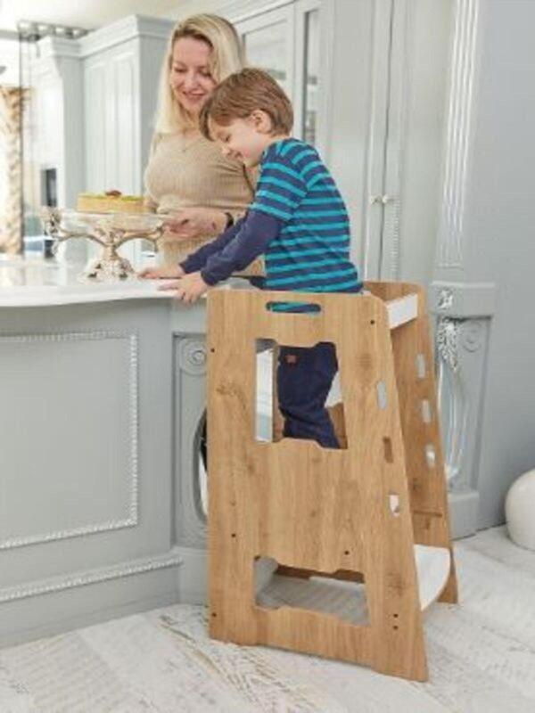 Nifi Art Çocuk Öğrenme Kulesi -Öğreti̇Ci̇ Eği̇Ti̇Ci̇ Bebek - Image 1