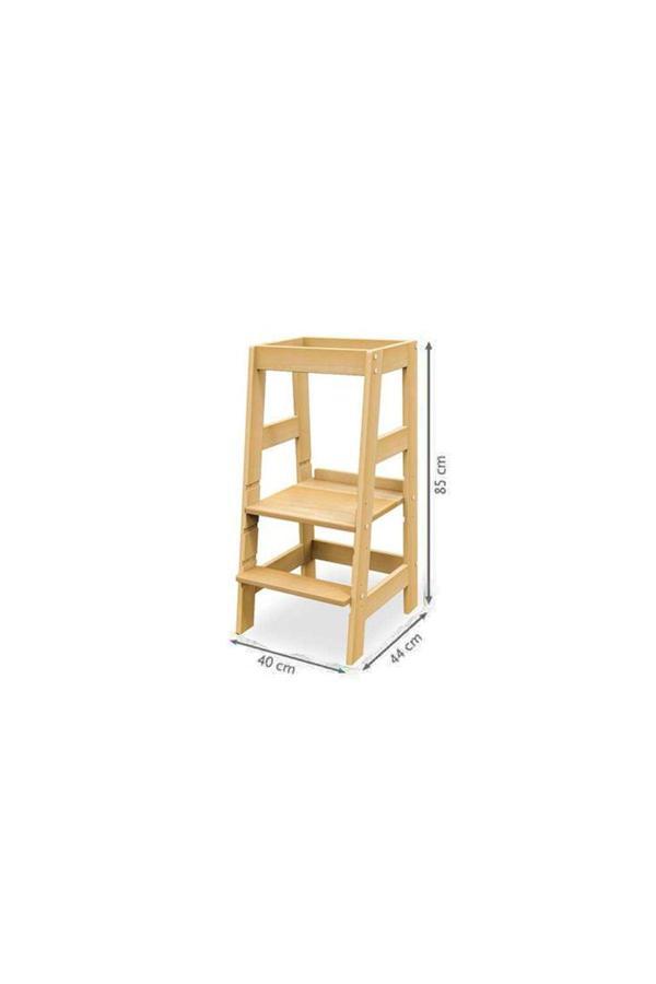 YENİ Öğrenme Kulesi - Montessori Öğrenme Kulesi - Yükseklik Ayarlı - Image 1