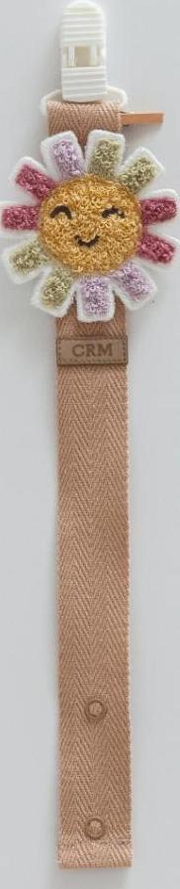 ÇİÇEKLİ EMZİK ASKISI Pembe - Image 1