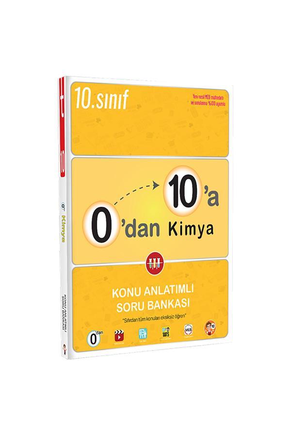 Tonguç Yayınları 10. Sınıf 0'Dan 10'A Kimya Konu Anlatımlı Soru Bankası - Tonguç Akademi - Image 1