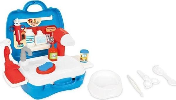 Nessiworld Aksesuarlı Çantalı Veteriner Seti 21 Parça - Image 1