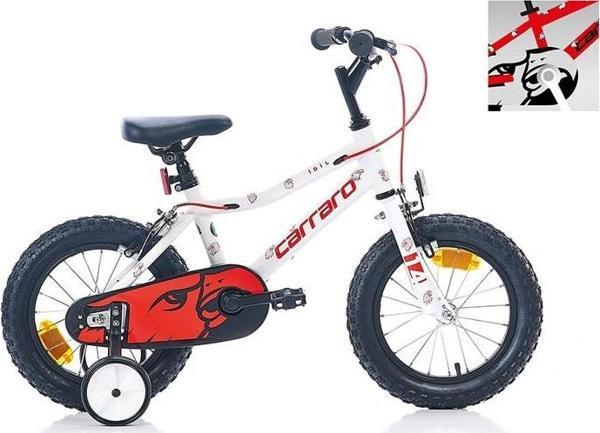 Carraro Red Eagle 14 jant (Kırmızı, Siyah) Vitessiz Çocuk Bisikleti - Image 1