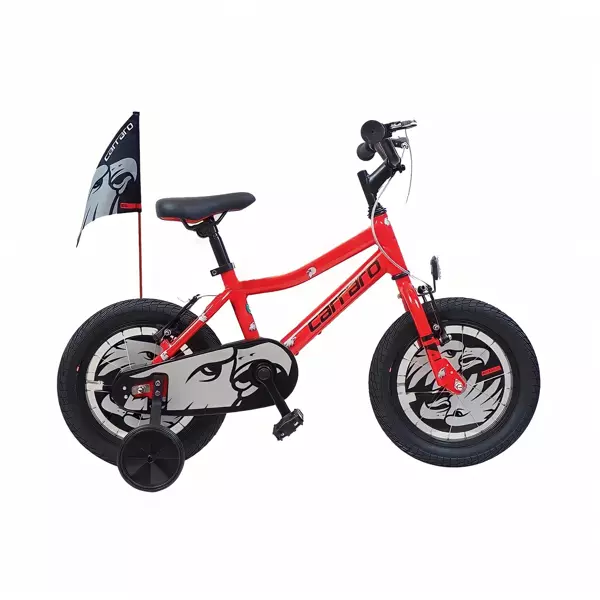 Carraro Red Eagle 16 jant (Kırmızı, Siyah) Vitessiz Çocuk Bisikleti - Image 1