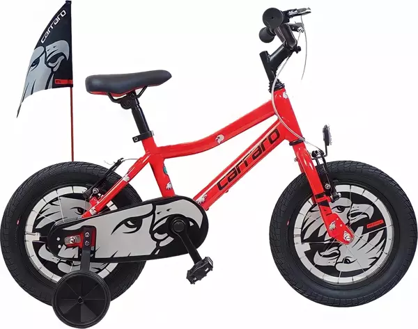 Carraro Red Eagle 16 jant (Kırmızı, Siyah) Vitessiz Çocuk Bisikleti - Image 1