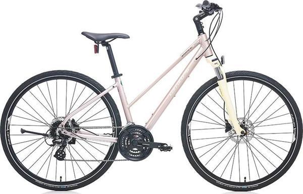 Carraro Sportive 226 28 jant 41 Kadro (Mat Metalik Pembe, Bej, Mor) Şehir & Tur Bisikleti - Image 1