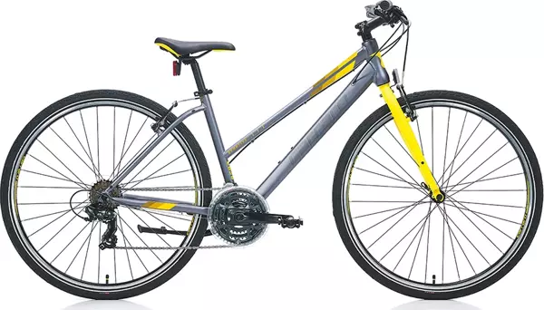 Carraro Sportive 322 28 jant 40 Kadro (Mat Antrasit, Sarı, Koyu Sarı) Şehir & Tur Bisikleti - Image 1