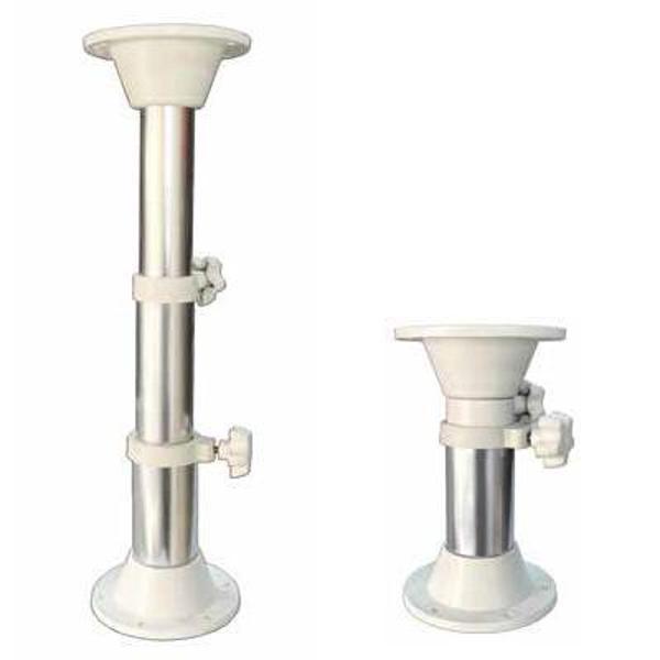 MASA AYAĞI TELEDKOPİK 3 KADEME ALÜMİNYUM BEYAZ 32-72 cm - Image 1