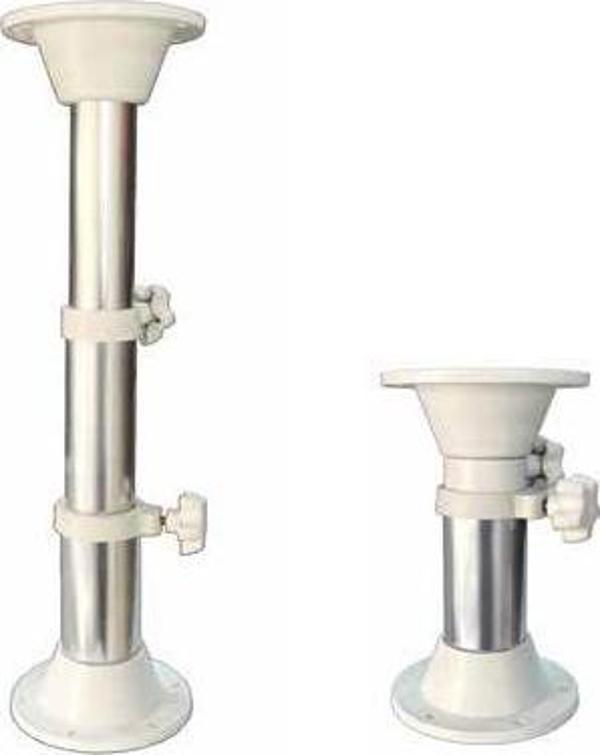 MASA AYAĞI TELEDKOPİK 3 KADEME ALÜMİNYUM BEYAZ 32-72 cm - Image 1