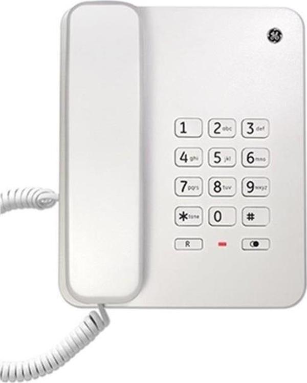 General Electric TK-30043 Ekransız Beyaz Masaüstü Telefon - Image 1