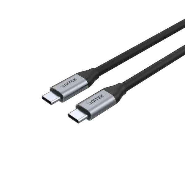 Unıtek Usb-c 3.2 Kablo 2mt 5gbps, 100w Pd, 4k&60hz  (c14091abk) - Image 1
