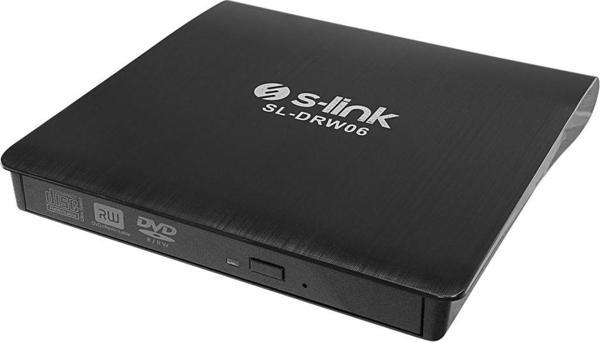 S-lınk Sl-drw06, Usb 3.0, External, Siyah, Slim, Cd-r/dvd-r/rw Optik Okuyucu/yazıcı - Image 1