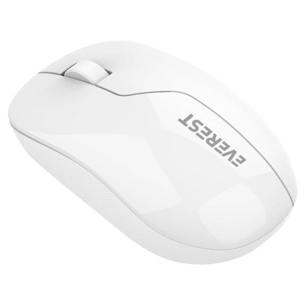 Everest Smw-973, Beyaz, Usb Nano 2,4g Kablosuz, 1200dpi, Optik, 4 Tuşlu, Mouse - Image 1