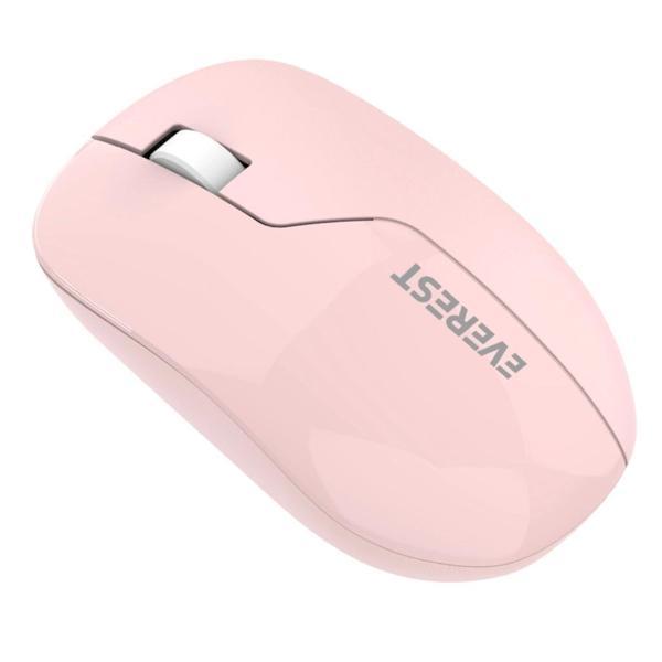 Everest Smw-973, Pembe, Usb Nano 2,4g Kablosuz, 1200dpi, Optik, 4 Tuşlu, Mouse - Image 1