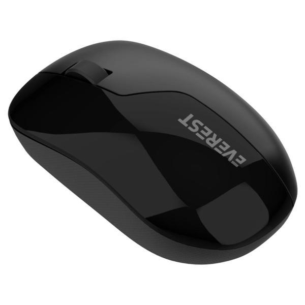Everest Smw-973, Siyah, Usb Nano 2,4g Kablosuz, 1200dpi, Optik, 4 Tuşlu, Mouse - Image 1