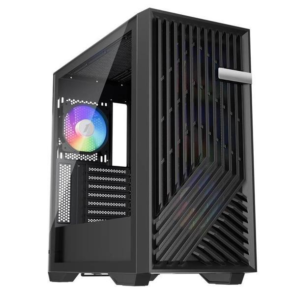 1st Player Fd8 Siyah 750w 80+ Argb 6x12cm Fan Temperli Cam Mesh Usb 3.0 E-atx Kasa - Image 1
