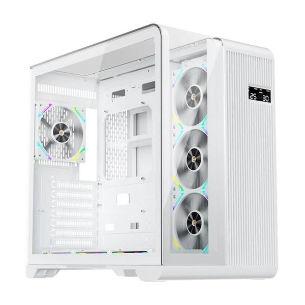 1st Player Rt7 Beyaz Dıgıtal 850w 80+ Gold Full Modüler 4x12cm Argb 3 Taraflı Temperli Cam Usb 3.0 - - Image 1