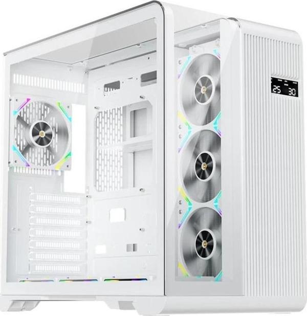 1st Player Rt7 Beyaz Dıgıtal 850w 80+ Gold Full Modüler 4x12cm Argb 3 Taraflı Temperli Cam Usb 3.0 - - Image 1