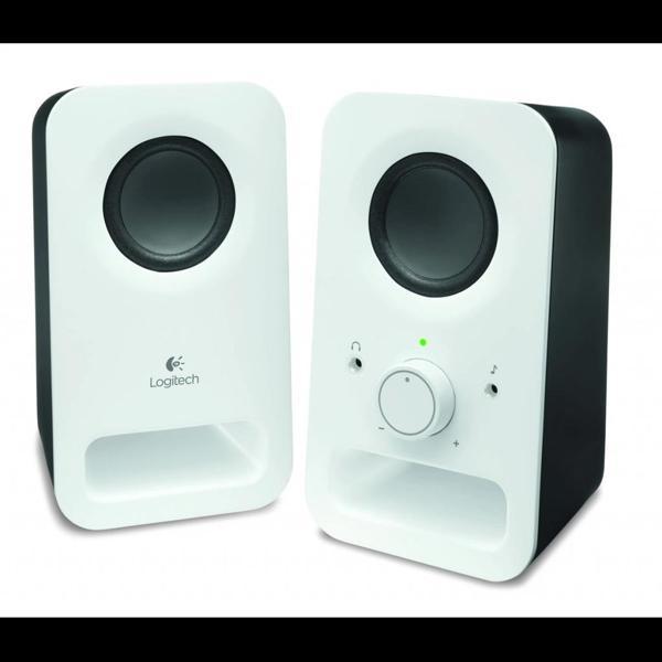 Logıtech 980-000815, Z150, 6w, 1+1, Kulaklık Jaklı, Kompakt, Stereo, Speaker (beyaz) - Image 1