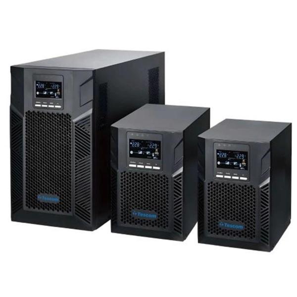 Tescom Neolıne 1kva 1f/1f (2x9ah) 4/8dk Lcd Onlıne Ups - Image 1