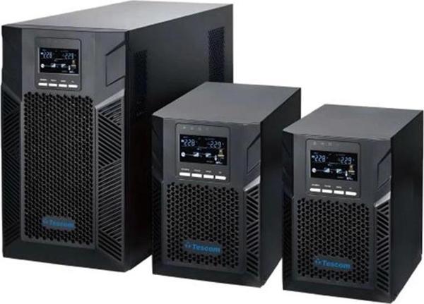 Tescom Neolıne 1kva 1f/1f (2x9ah) 4/8dk Lcd Onlıne Ups - Image 1