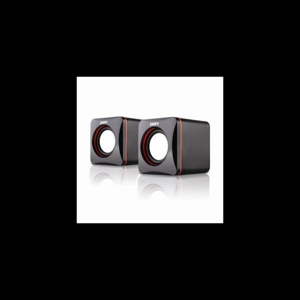 Snopy Sn-21, 6w, 1+1 Masaüstü, Usb Speaker, (siyah) - Image 1
