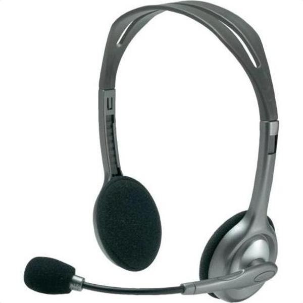 Logıtech H110, 981-000271, 3,5mm Jac, Çağrı Merkezi, Ofis, Toplantı, Konuşmacı Tipi, Microfonlu Kula - Image 1