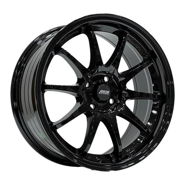 7 X 15 BCH-5028 4X100 ET30 73.1 BLACK - Image 1