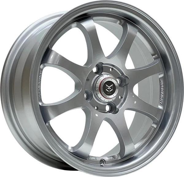 6.5 X 15 TORK-357 4X100 ET35 73.1 SILVER - Image 1