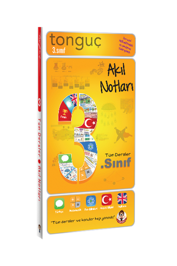 Tonguç Yayınları 3. Sınıf Akıl Notları  - Tonguç Akademi - Image 1