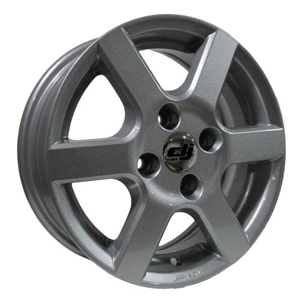 5.5X13 DJ 411 4X114.3 ET37 70.4 SİLVER - Image 1