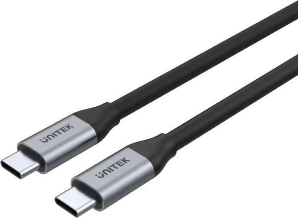 Unıtek Usb-c 3.2 Kablo 1mt 10gbps, 100w Pd, 4k&60hz (c14082abk) - Image 1
