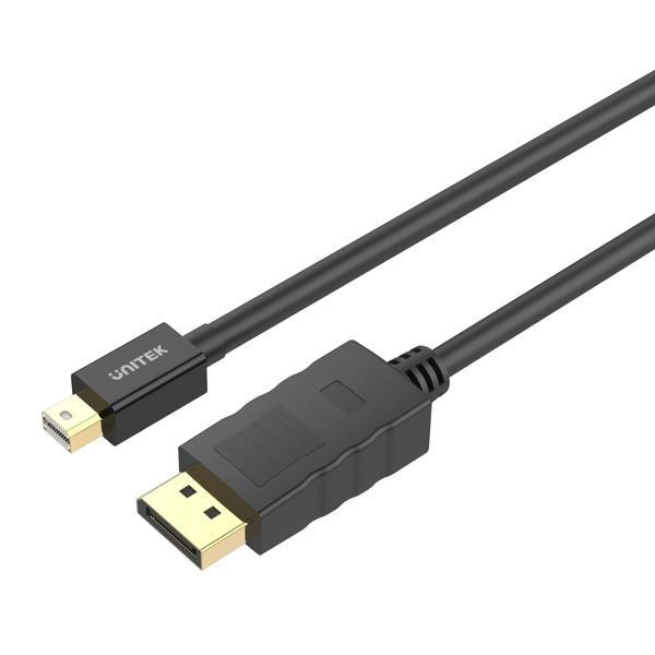 Unıtek Mını Dısplayport To Dısplayport Kablo 3mt 4k&60hz (y-c612bk) - Image 1