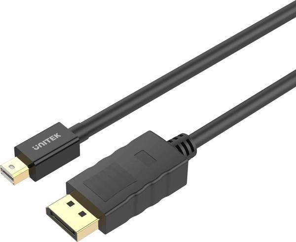 Unıtek Mını Dısplayport To Dısplayport Kablo 2mt 4k&60hz (y-c611bk) - Image 1