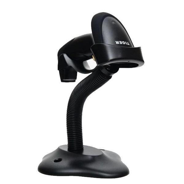Tıger Ps23-u 1d Lazer Kablolu Usb Barkod Okuyucu + Stand - Image 1